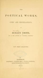 Tapa de The poetical works, comic and miscellaneous