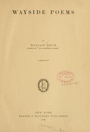 Tapa de Wayside poems