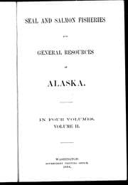 Tapa de Seal and salmon fisheries and general resources of Alaska