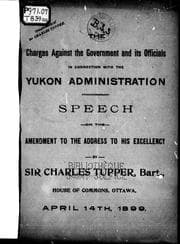 Tapa de The charges against the government and its officials in connection wiht the Yukon administration