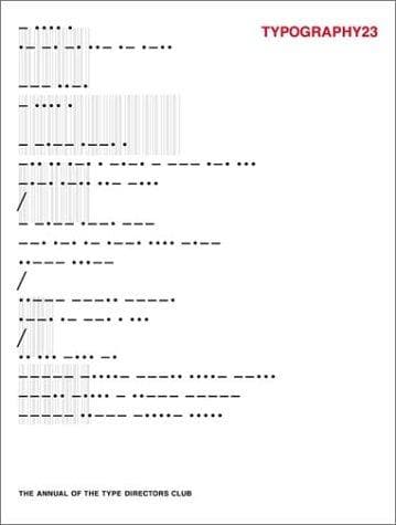 Tapa de Typography 23