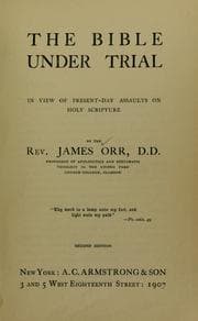 Tapa de The Bible under trial