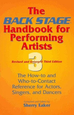 Tapa de The Back Stage Handbook for Performing Artists