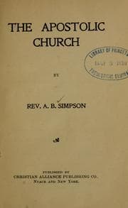 Tapa de The Apostolic Church