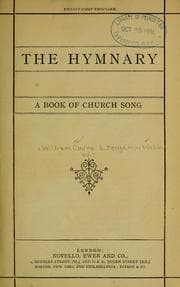 Tapa de The hymnary