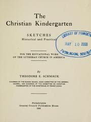 Tapa de The Christian Kindergarten
