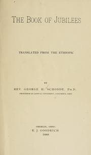 Tapa de The Book of Jubilees