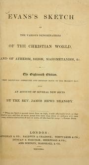 Tapa de Sketch of the various denominations of the Christian world