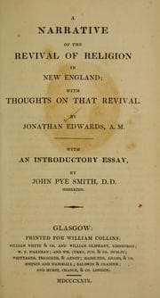 Tapa de A narrative of the revival of religion in New England