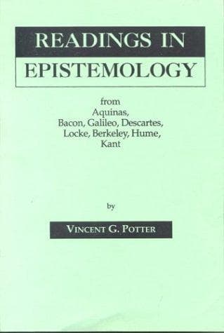 Tapa de Readings in Epistemology