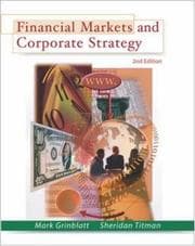 Tapa de Financial markets and corporate strategy