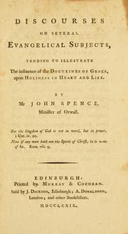 Tapa de Discourses on several evangelical subjects