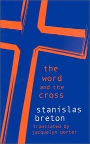 Tapa de The Word and the Cross (Perspectives in Continental Philosophy, 22)