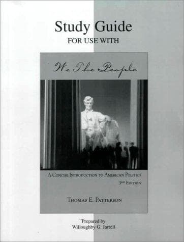 Tapa de Study Guide for Use With We the People