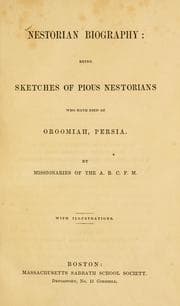 Tapa de Nestorian biography