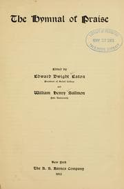 Tapa de The hymnal of praise