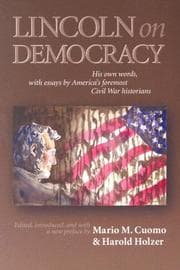 Tapa de Lincoln on Democracy