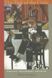 Tapa de The task of the critic