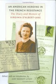 Tapa de An American heroine in the French Resistance