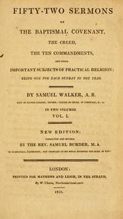 Tapa de Fifty two sermons on the baptismal covenant, the creed, the ten commandments, and other important subjects of practical religion