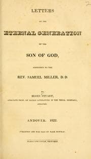 Tapa de Letters on the eternal generation of the Son of God
