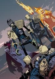 Tapa de Judge Dredd Versus the Dark Judges