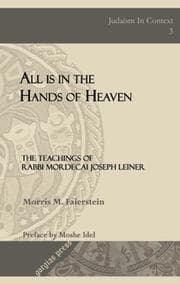 Tapa de All is in the hands of Heaven