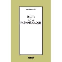 Tapa de Écrits sur la phénoménologie