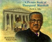 Tapa de A picture book of Thurgood Marshall