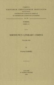 Tapa de Shenoute's literary corpus