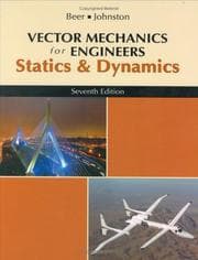 Tapa de Vector Mechanics for Engineers, Statics & Dynamics