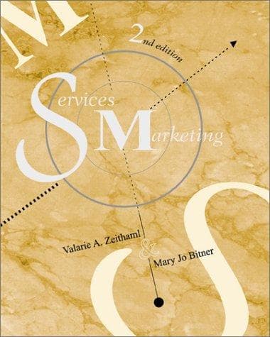 Tapa de Services Marketing