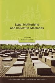 Tapa de Legal Institutions and Collective Memories (Onati International Series in Law & Society)