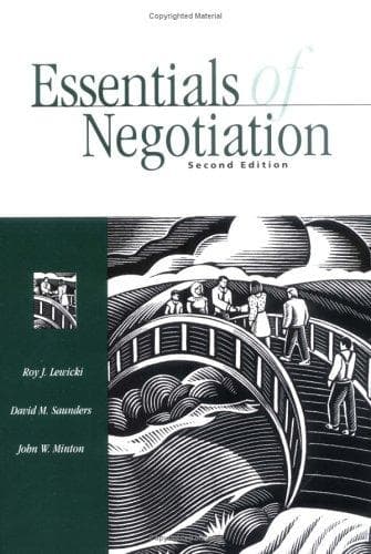 Tapa de Essentials of Negotiation
