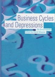 Tapa de Business cycles and depressions