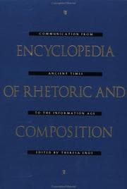 Tapa de Encyclopedia of Rhetoric and Composition