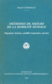 Tapa de Méthodes de mesure de la mobilité spatiale
