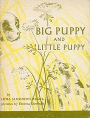 Tapa de Big puppy and little puppy