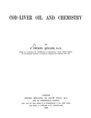 Tapa de Cod-liver oil and chemistry