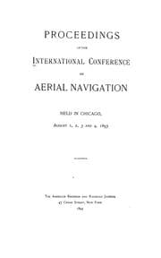 Tapa de Proceedings of the International Conference on Aerial Navigation, Held in ...
