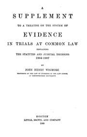 Tapa de A Treatise on the System of Evidence in Trials at Common Law: Including the ..