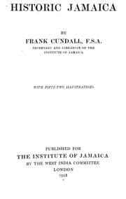 Tapa de Historic Jamaica