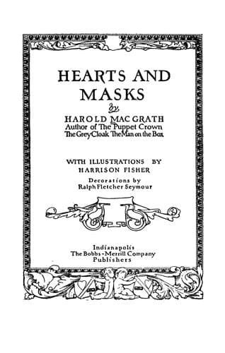 Tapa de Hearts and masks