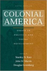 Tapa de Colonial America