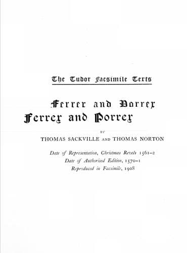 Tapa de Ferrex and Porrex