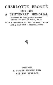 Tapa de Charlotte Brontë, 1816-1916