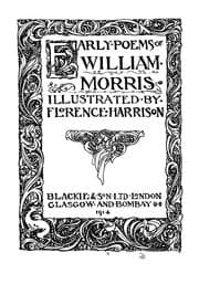 Tapa de Early poems of William Morris