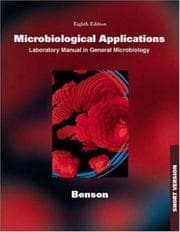 Tapa de Microbiological applications