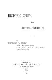 Tapa de Historic China, and other sketches