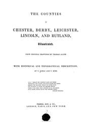 Tapa de The counties of Chester, Derby, Leicester, Lincoln, and Rutland, illustrated
